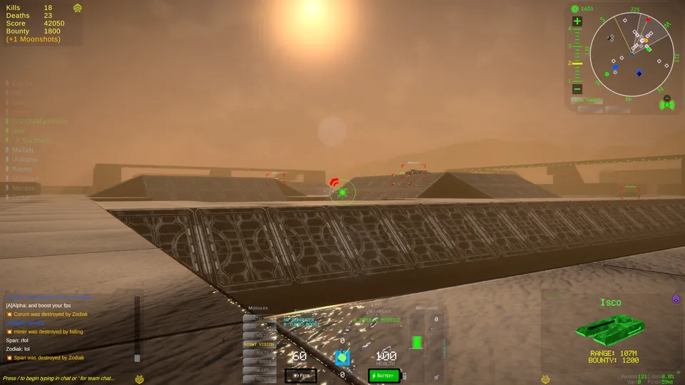 Impulse Wars In Angles — Rezarus Gameplay Screenshot