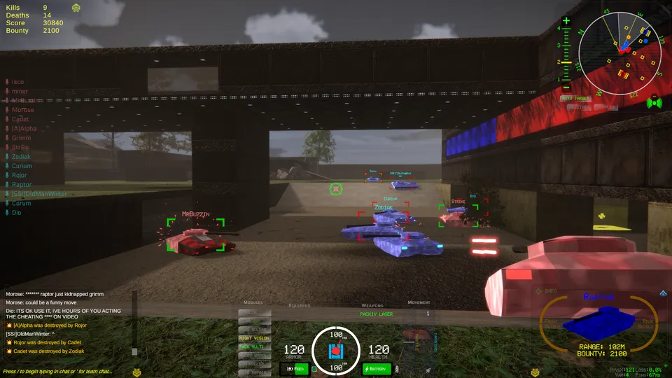 Laser Wars Battle In DecemX — Rezarus Gameplay Screenshot